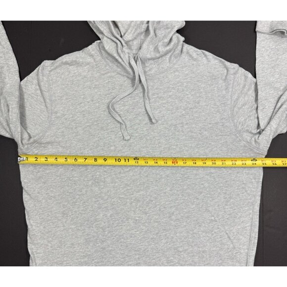 Faherty Mens Sunwashed Midweight Hoodie Size XL Organic Slub Gray Pullover - Picture 8 of 9